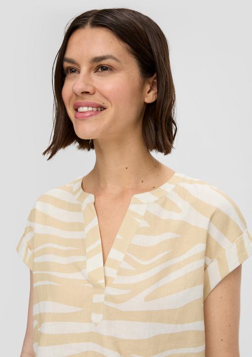 Immagine prodotto s.Oliver Bluse Blusenshirt aus Leinenmix (44)