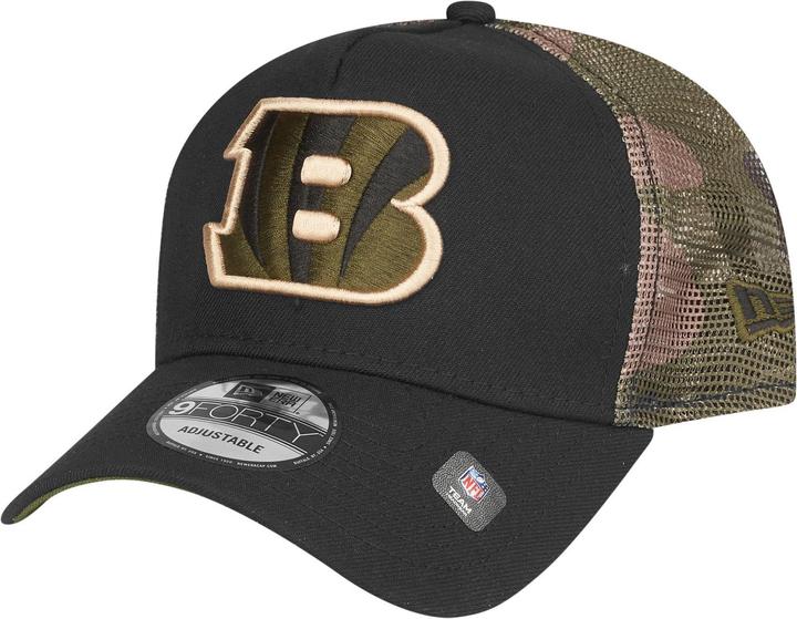 Actual product image New Era Snapback Trucker Cap - Cincinnati Bengals wood camo (One size)