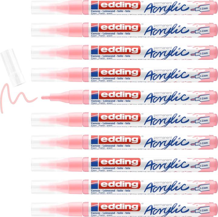 Immagine prodotto Edding Marcatore acrilico 5300 Fine (Malva di classe, 2 mm, 1 x)