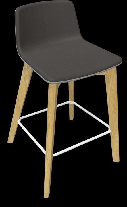 Dark grey, White, Light Grey Melange, Ash natural light grey stained