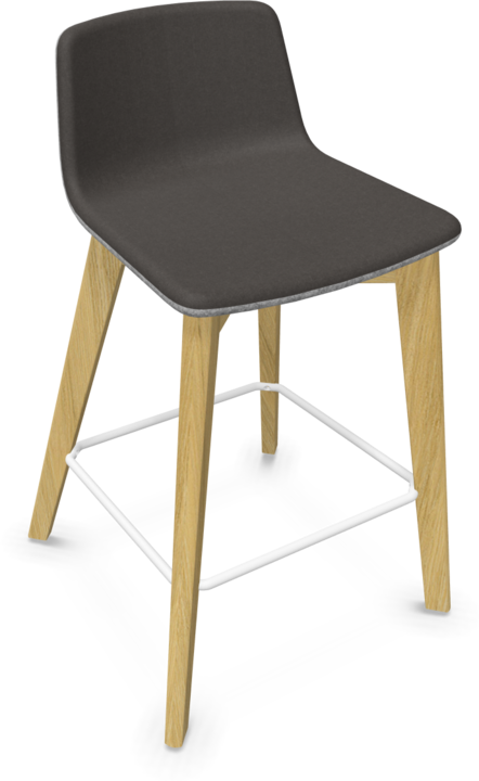 Dark grey, White, Light Grey Melange, Ash natural light grey stained