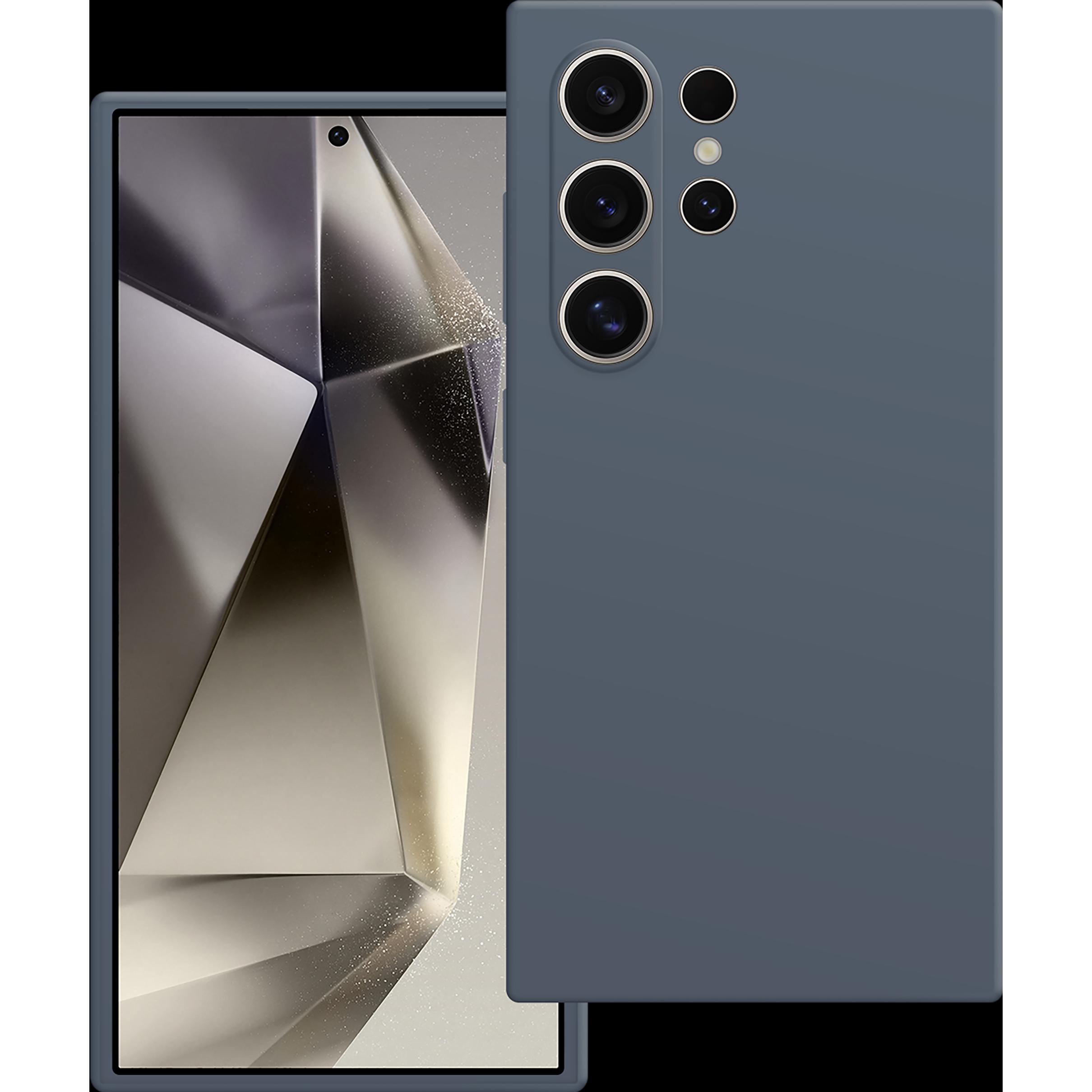Cazy Hülle Kompatibel mit Samsung Galaxy S24 Ultra - Color TPU Schutz - (Samsung Galaxy S24 Ultra), Smartphone Hülle, Bl...