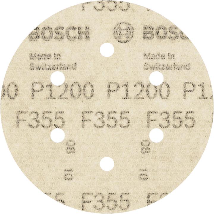 Actual product image Bosch Professional Zubehör PRO F355 sanding sheet, 150 mm, G1200 (1200)