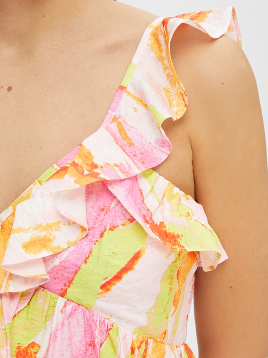 Actual product image Selected Femme Print top without sleeves (36)