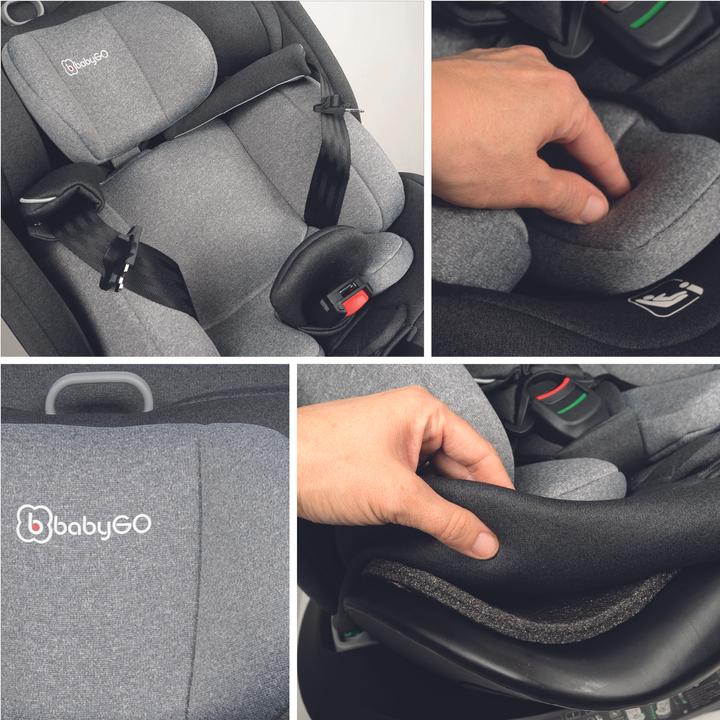 Actual product image BabyGo Protection 360 (Child seat, ECE R129/i-Size Standard)
