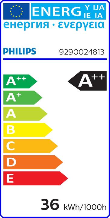 Energie-Label Philips Professional Lampe TForce Core LED HPL 36W E27 840 FR (E27, 6000 lm, 1 x)