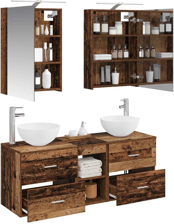 Actual product image vidaXL LED Badezimmer Set