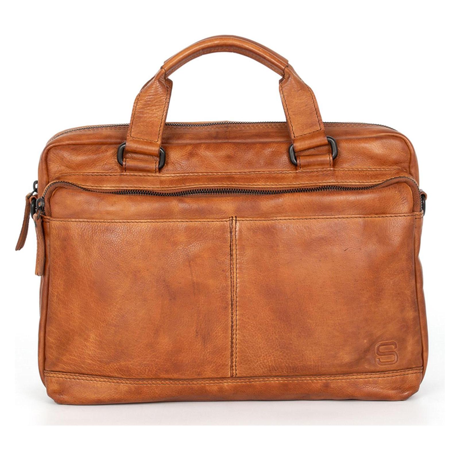 Spikes & Sparrow Steven Business Bag (14"), Notebooktasche, Braun