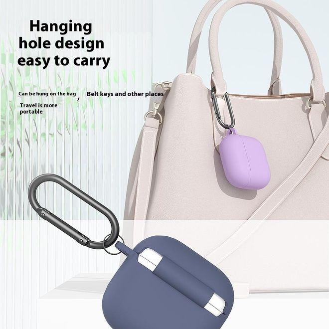 Produktbild MU Classic Silikon Hülle mit Karabiner (Kopfhörer Hülle)