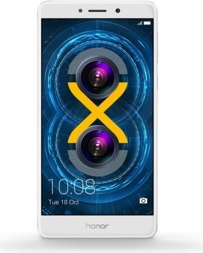Actual product image Honor 6x (32 GB, Silver, 5.50", Hybrid Dual SIM, 4G)