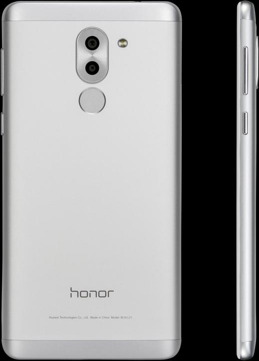 Actual product image Honor 6x (32 GB, Silver, 5.50", Hybrid Dual SIM, 4G)