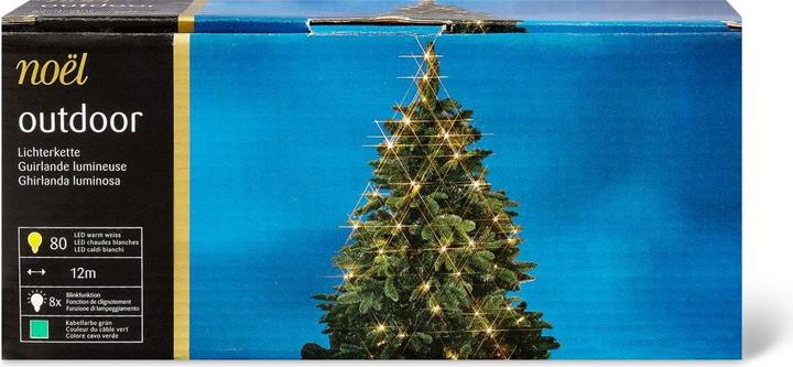 Image du produit Noel Outdoor Lichterkette, 1200cm (12 m)