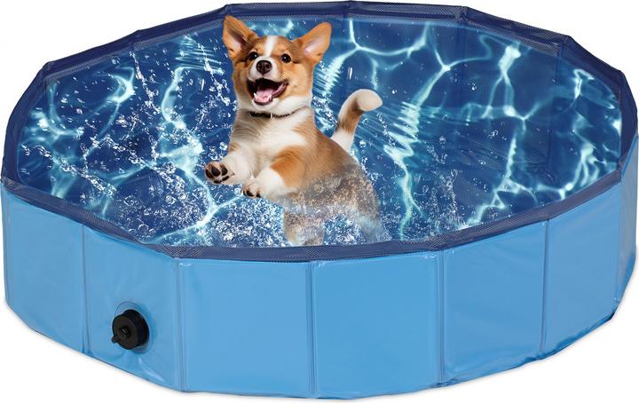 Immagine prodotto Relaxdays Piscina per cani (Piscina per cani)