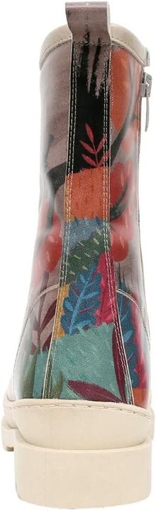 Actual product image Dogo Vegan Leather Multicolor Zip Boots (36)