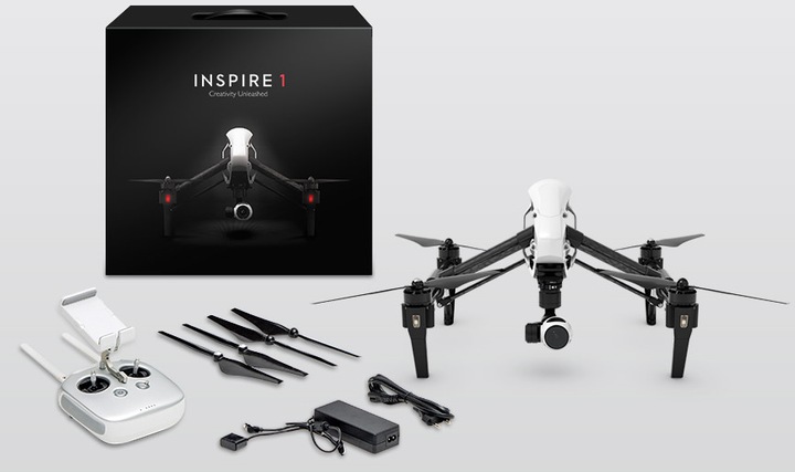 Actual product image DJI Inspire One with remote control (18 min, 2935 g)