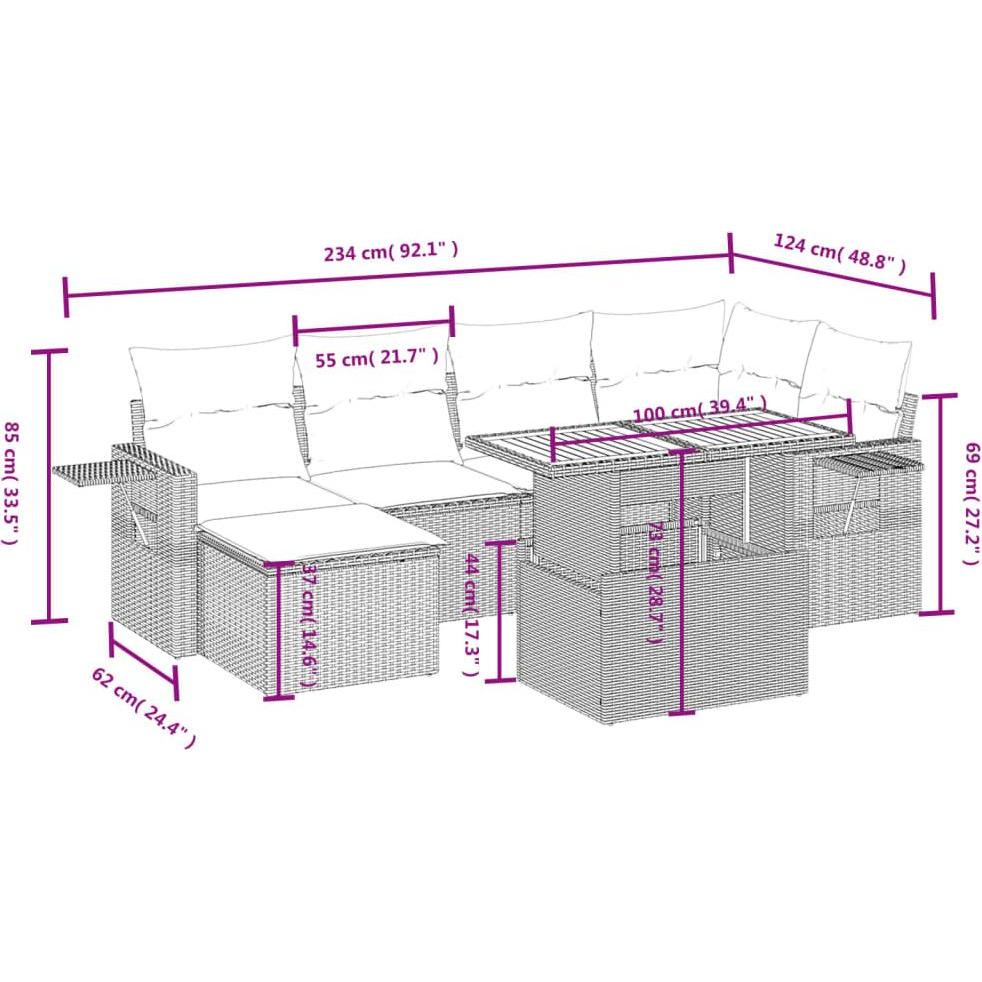 Thumbnail - VidaXL, Gartenlounge, Banksia