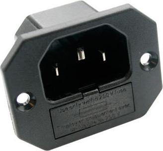 Image du produit MPE-Garry C14 Net Entree Male for 65 C with fuse holder