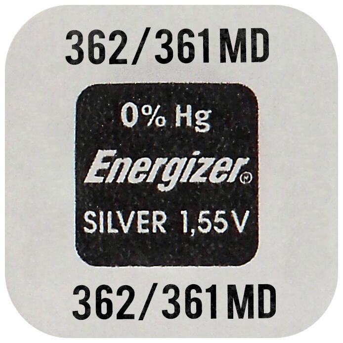 Produktbild Energizer 362/361 (SR721) - 10 Uhrenbatterien (10 Stk., SR58, 27 mAh)