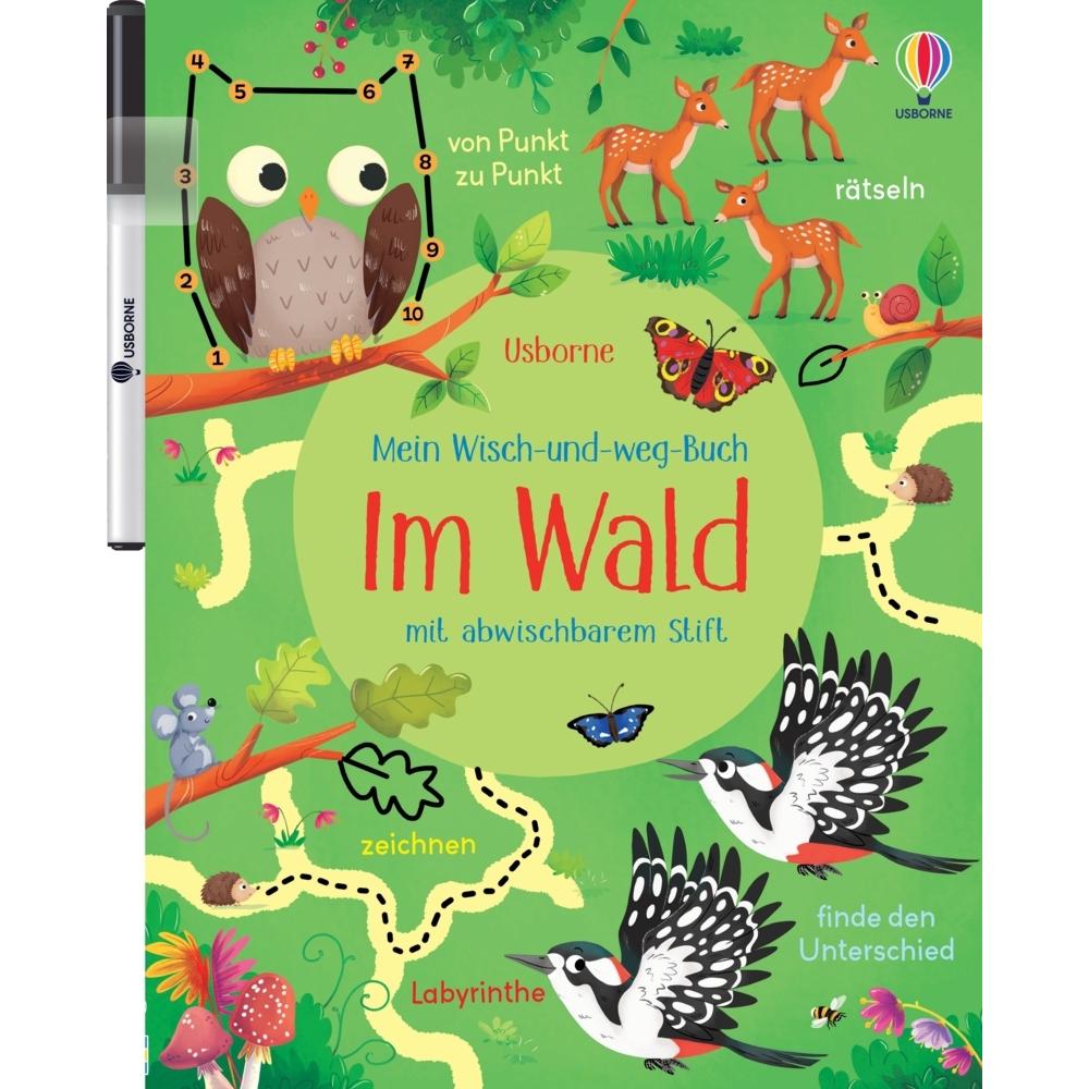 Mein Wisch-und-weg-Buch: Im Wald, Kinderbücher von Kirsteen Robson