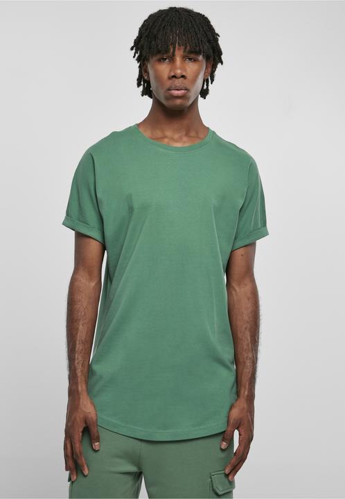 Actual product image Urban Classics Long Shaped Turnup Tee - 1118 (L, S)