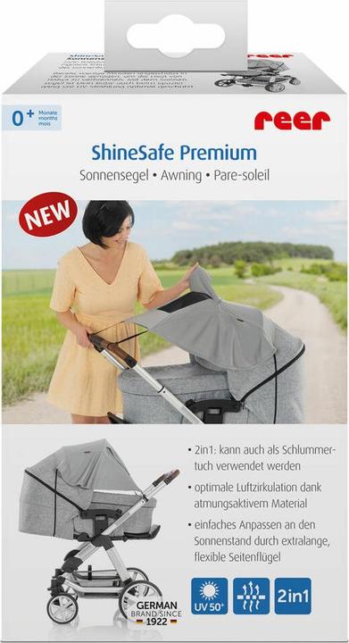 Actual product image Reer ShineSafe Premium Awning
