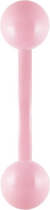 Immagine prodotto Star Piercing Banana rosa pastello con pallina (Acciaio chirurgico 316L, senza ottone)