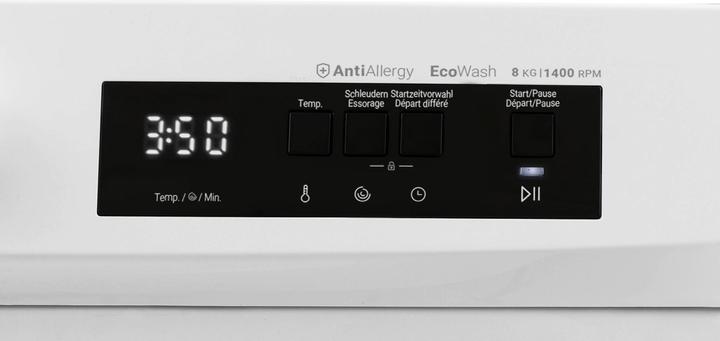 Actual product image Daewoo WM814T1WA0CH (8 kg, Left)