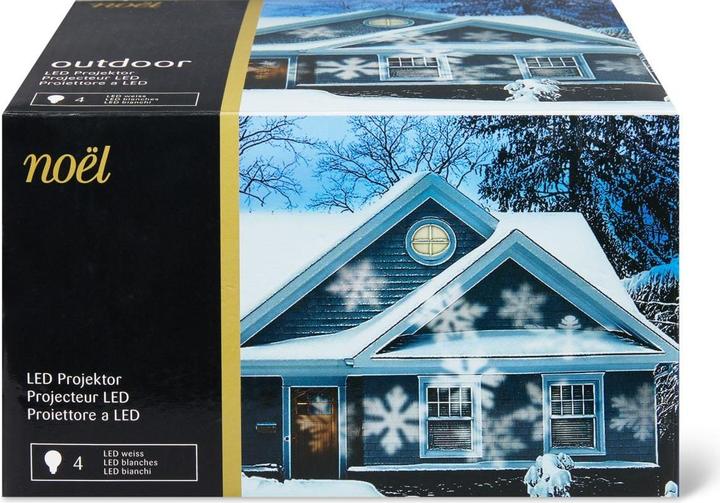 Produktbild Noel Outdoor LED Projektor Schneeflocken