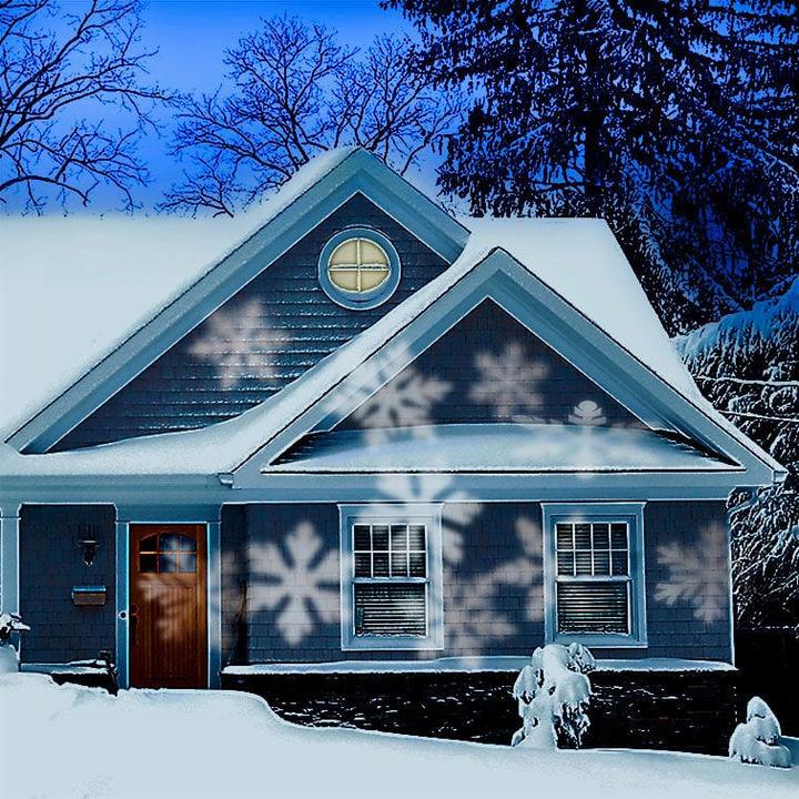 Produktbild Noel Outdoor LED Projektor Schneeflocken