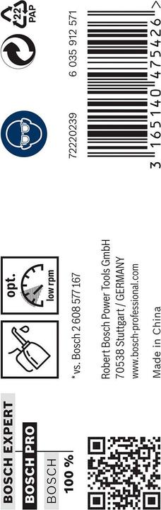 Immagine prodotto Bosch Professional Zubehör Trapano PRO Metal HSS-G, 11,9 x 101 x 151 mm (11,9 mm)