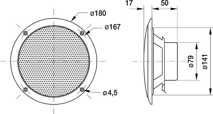 Produktbild Visaton Breitbandlautsprecher FR 16 WP