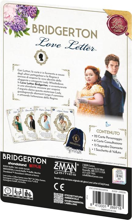 Produktbild Asmodée Liebesbrief Bridgerton