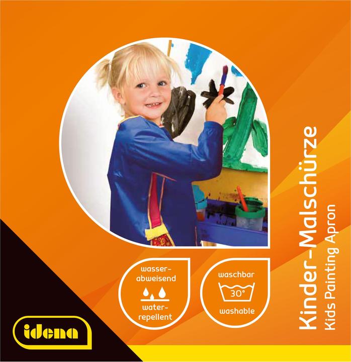 Image du produit Idena Tablier de bricolage bleu,f. 7-8 ans