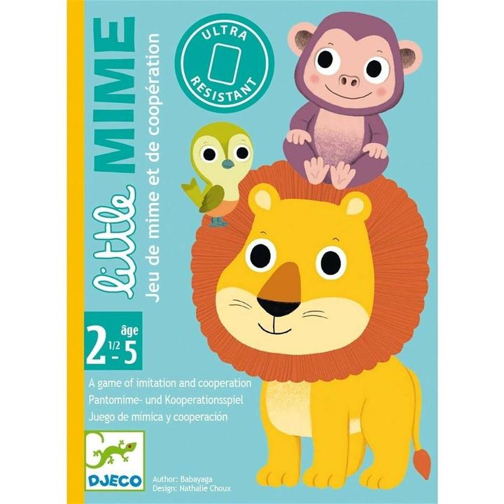 Djeco Little Mime card game (mult) (French, 2 - 4 Players)