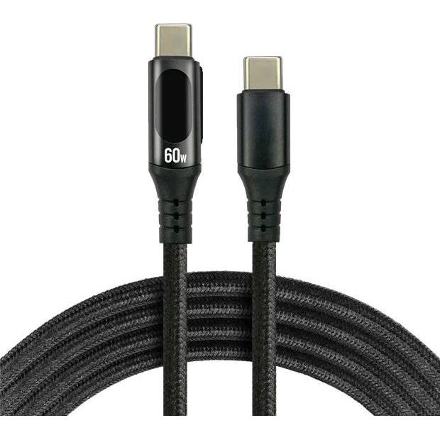 Everactive USB-C > USB-C PD 2.0 (Display) - Daten-Ladekabel (2 m, USB 2.0), USB Kabel