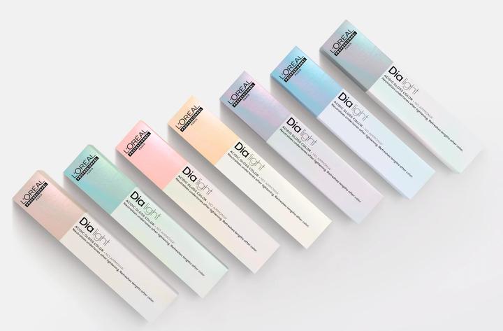 Produktbild L'Oréal Professionnel L'Oréal DIA Light 10,24 hellblond irise kupfer 50 ml (10,24 hellblond irise kupfer)