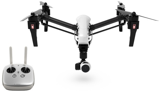DJI Inspire One with remote control (18 min, 2935 g)