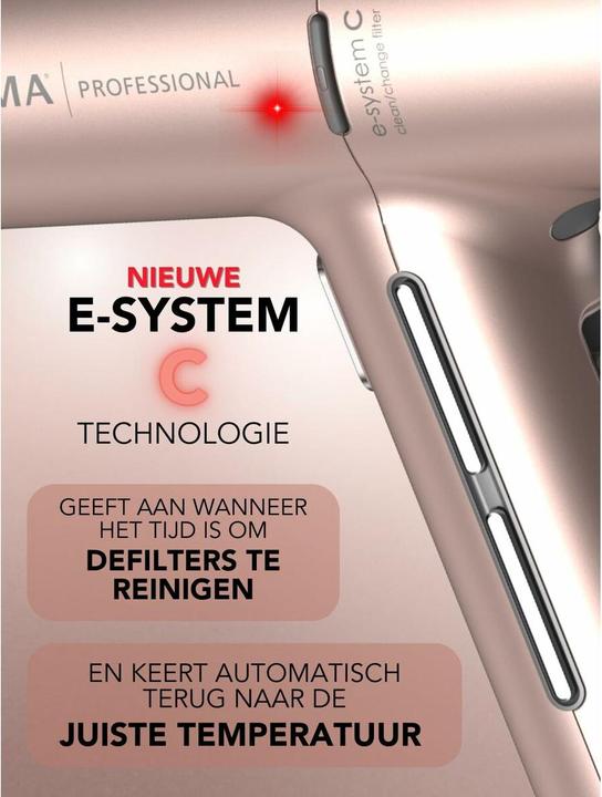 Immagine prodotto GAMA Asciugacapelli iQ 3 perfetto - oro rosa (1600 W)