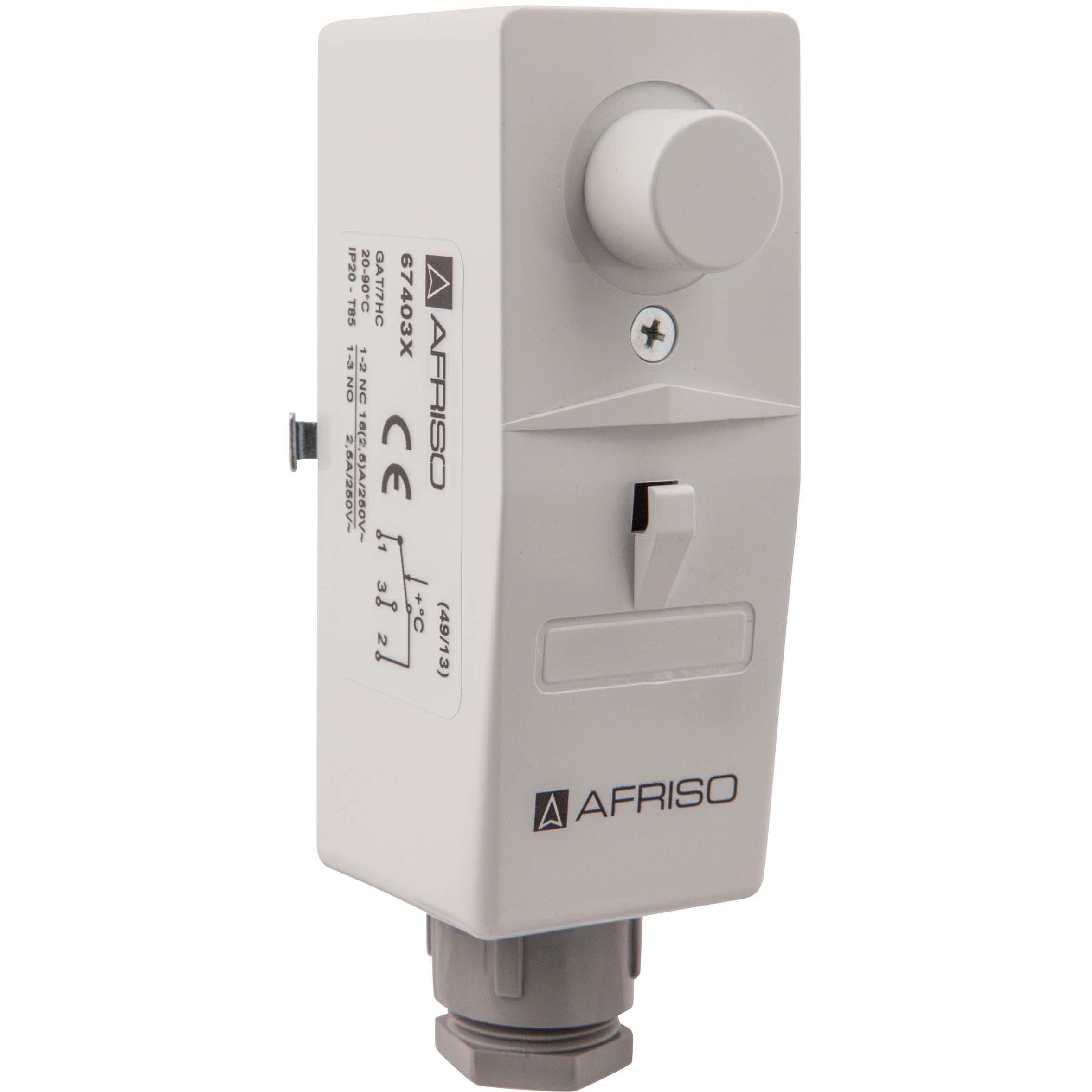 Thumbnail - Magni Gehäuse-Anlegethermostat, GAT/7HC innenliegende Verstellung, 67403, Zubehör Heizen
