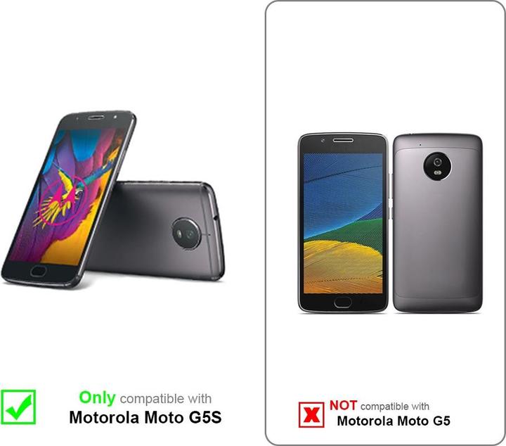 Image du produit Cadorabo Book Couverture magnétique invisible (Motorola Moto G5S)