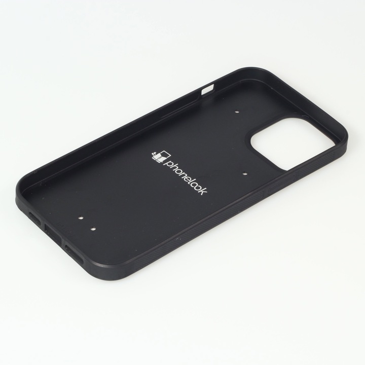 Image du produit PhoneLook Coque Silicone rigide noir Qsafoda 1 (Apple iPhone 13 Pro Max)