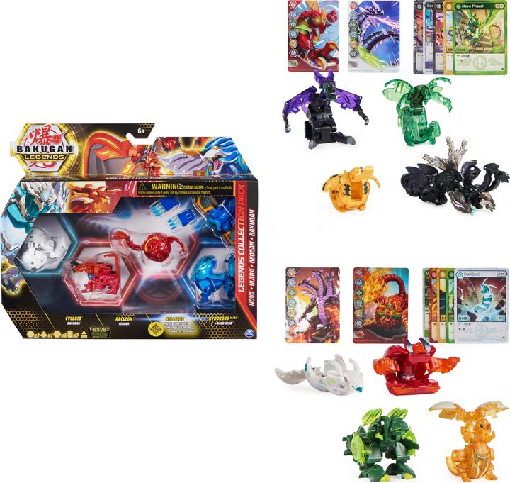 Produktbild Bakugan BTB Legends Collection 4 Pack S5