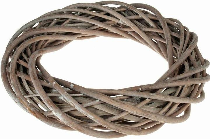 Image du produit Opiflor Couronne d'osier Gabriela Ø 30 cm, Gris