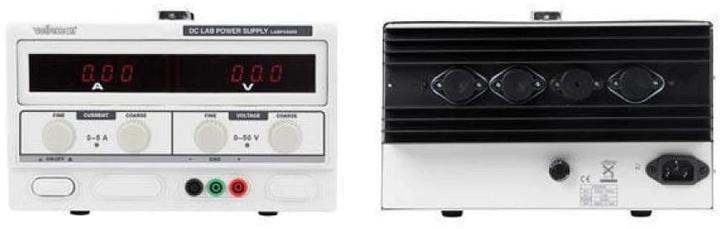 Actual product image Velleman LABPS5005 Laboratory power supply unit
