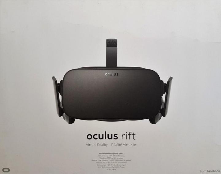 Actual product image Meta Rift VR