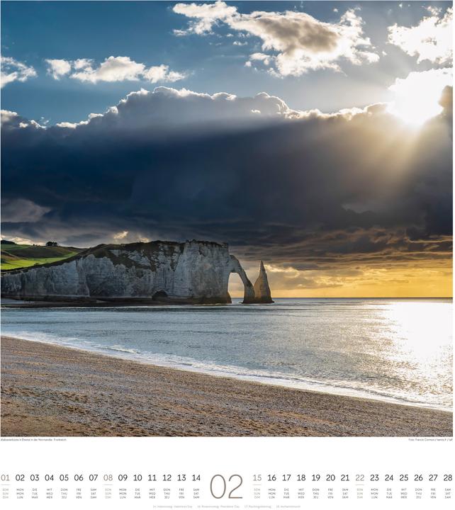 Image du produit Lichtblicke Kalender 2026 (48 x 54 cm, Couverture rigide, Allemand, Anglais, Français)
