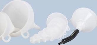 Actual product image Hünersdorff Funnel white with sieve ø20cm