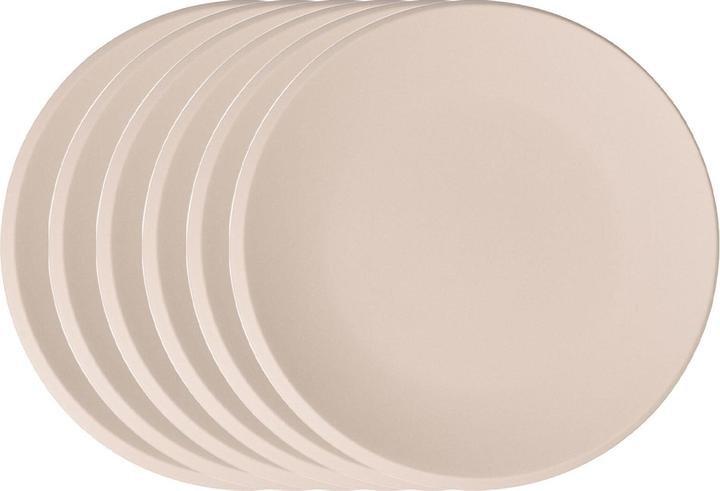 Productafbeelding Villeroy & Boch Eetbord NewMoon 6 stuks, Beige (6 x, 27 cm)