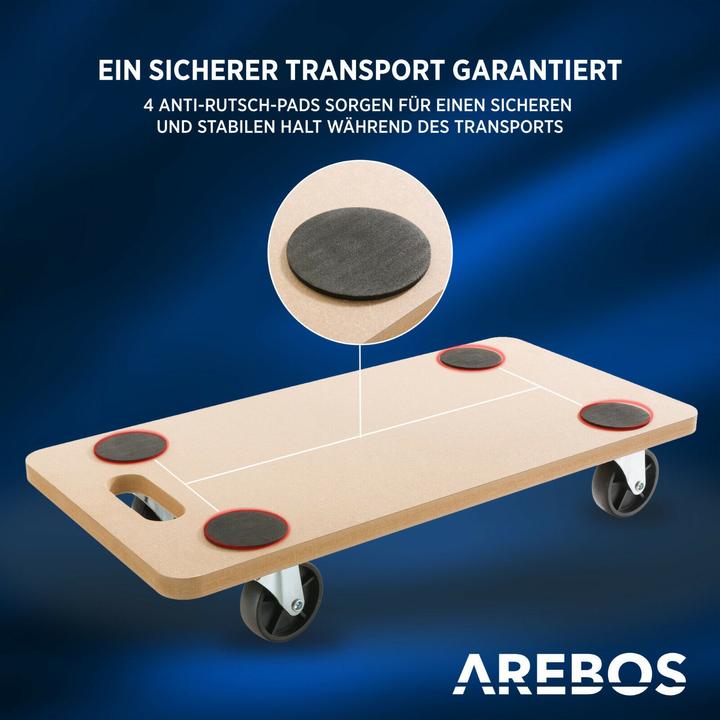 Produktbild Arebos Rollbrett (200 kg)