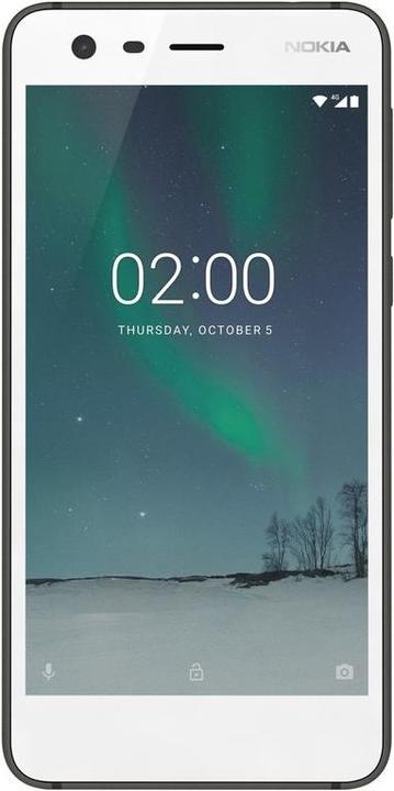 Produktbild Nokia 2 (8 GB, White, 5", Dual SIM, 4G)